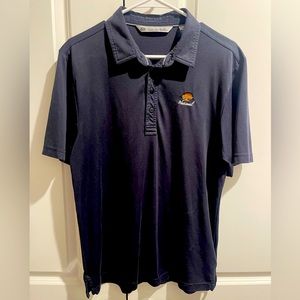 Black medium Travis Mathew polo short sleeve shirt